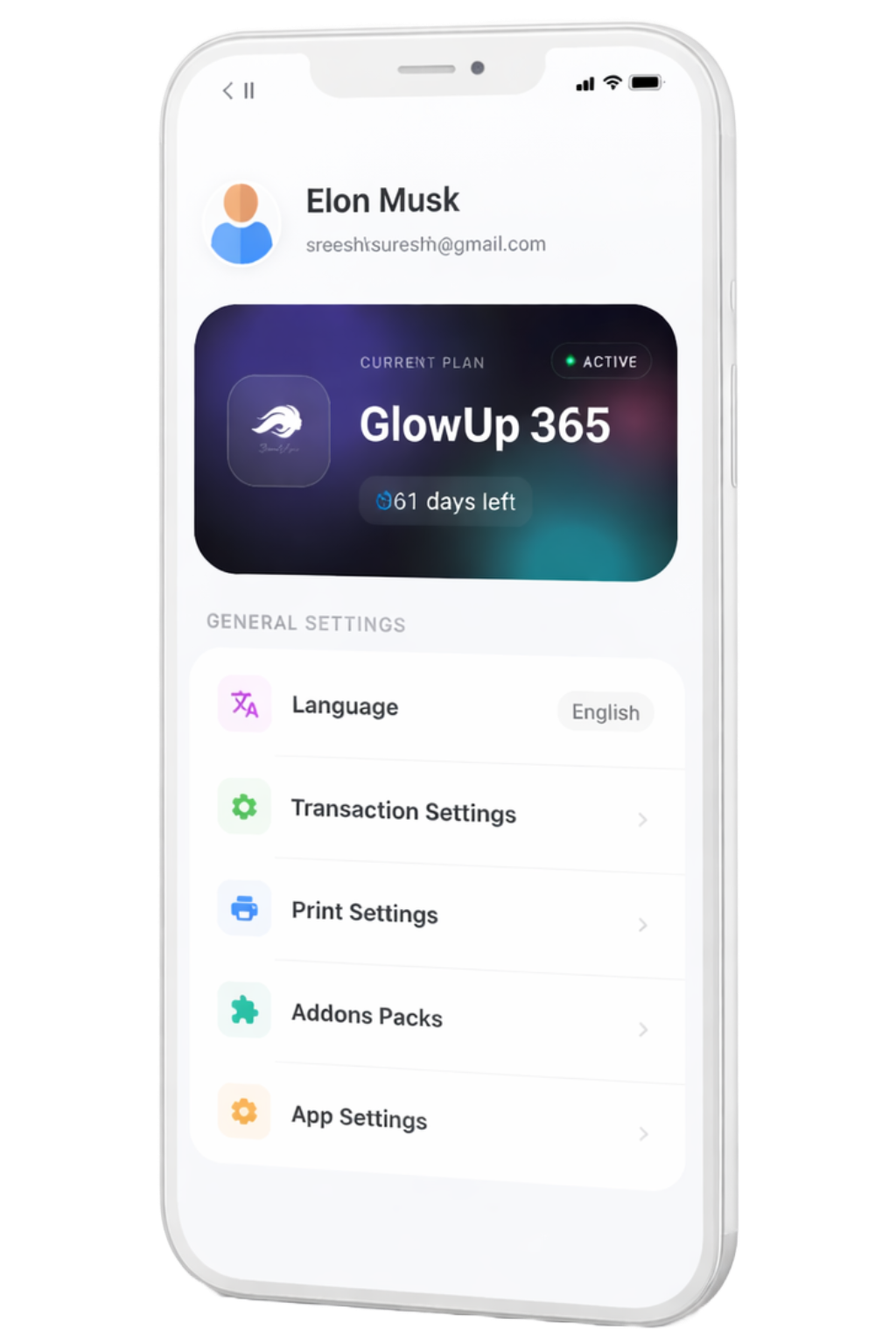 Staff Management Interface